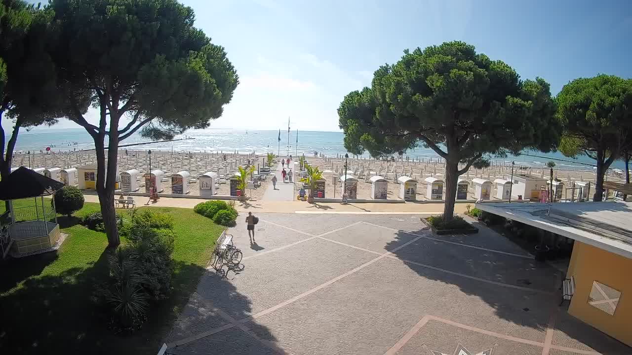 Webcam de Grado – Entrada de la playa (Lido di Grado)