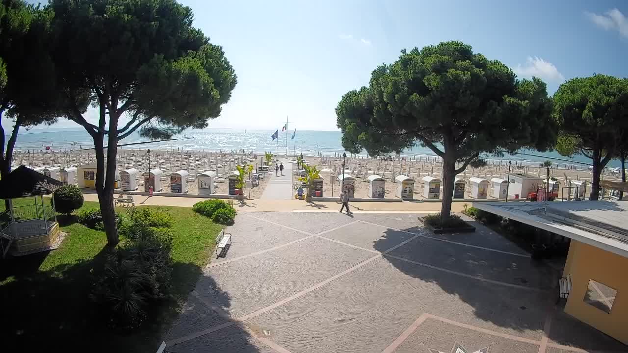 Spletna kamera Gradež (Grado) – Vhod na plažo