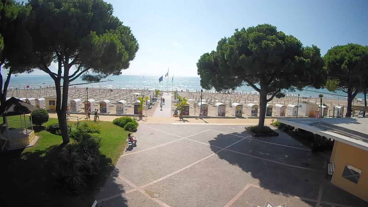 Web kamera Grado – Ulaz na plažu (Lido di Grado)