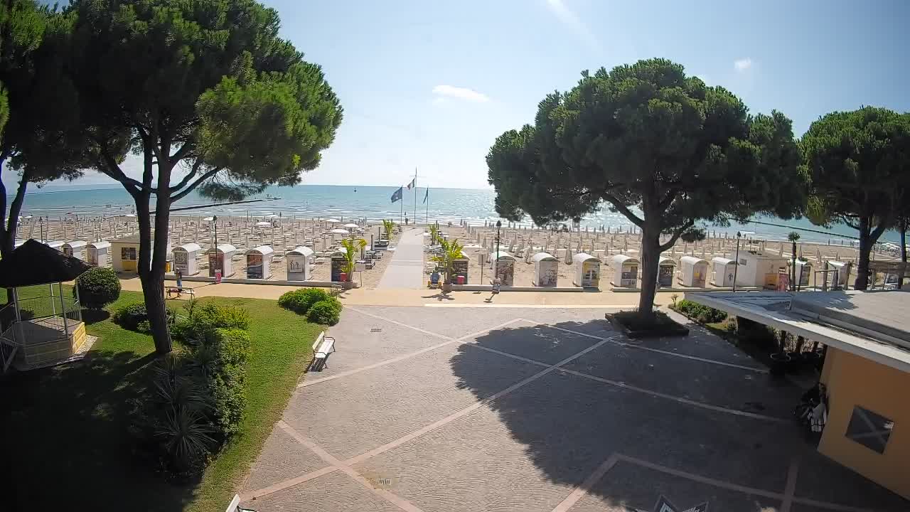 Webcam Grado – Entrée de la plage (Lido di Grado)