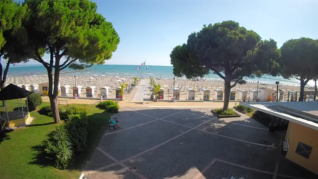 Webcam de Grado – Entrada de la playa (Lido di Grado)