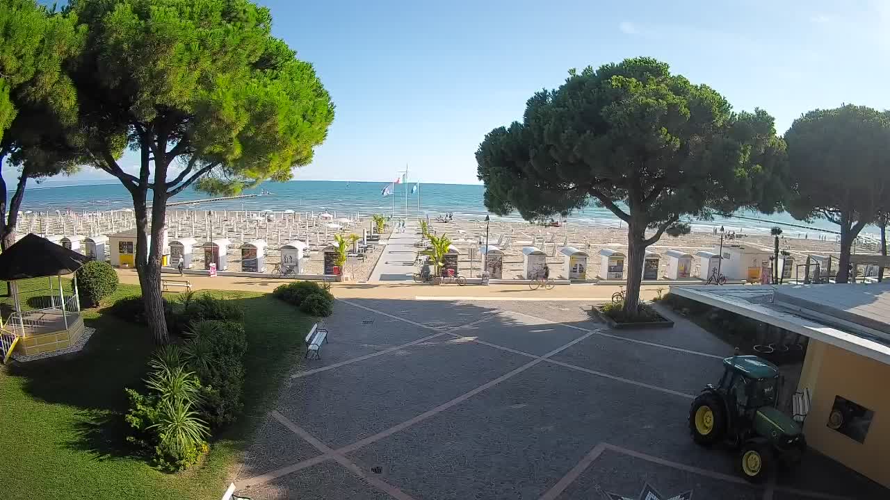 Webcam Grado – Entrée de la plage (Lido di Grado)