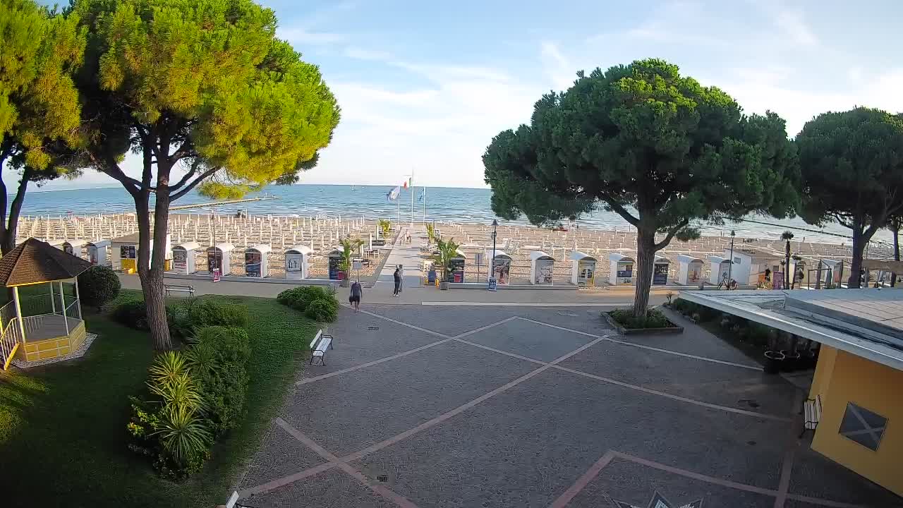 Webcam Grado – Entrée de la plage (Lido di Grado)