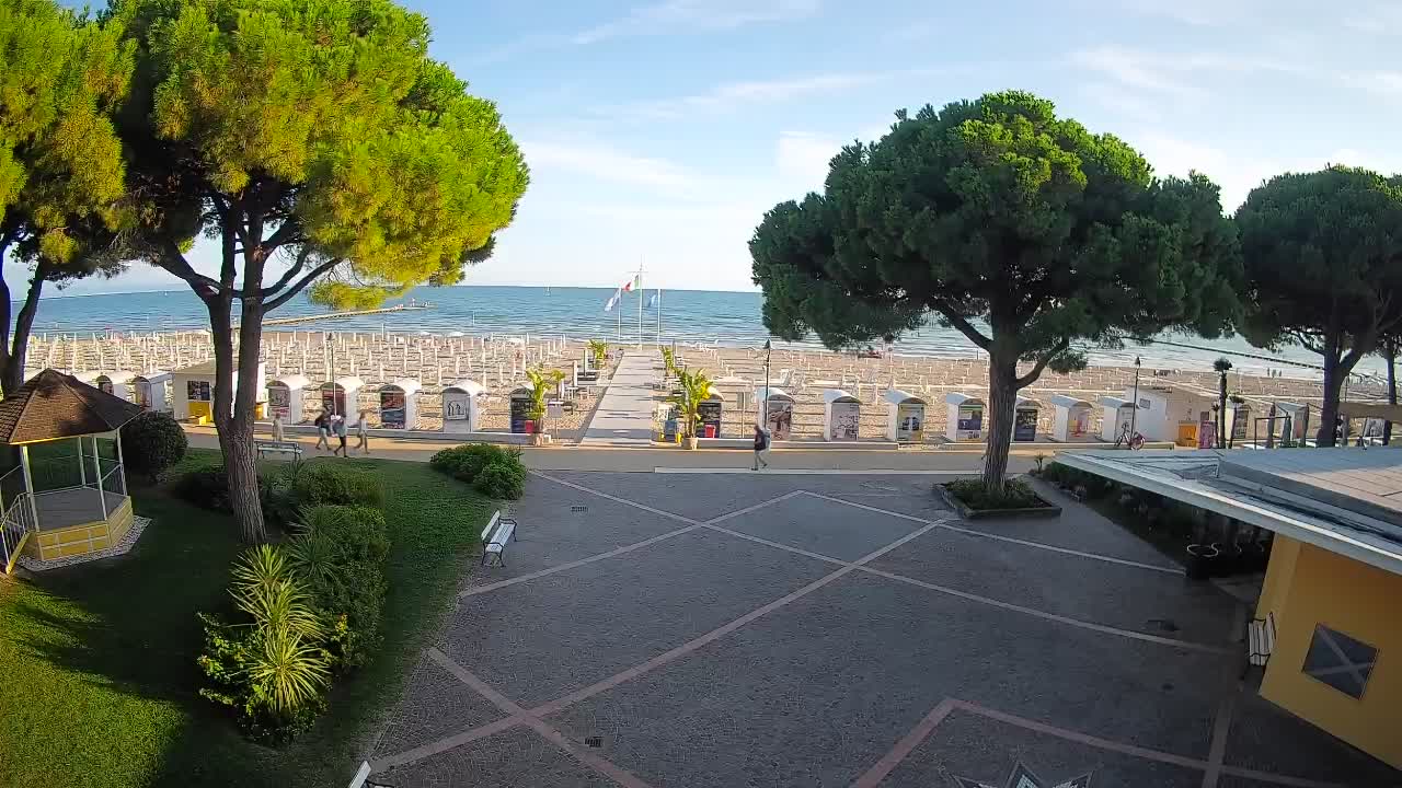 Spletna kamera Gradež (Grado) – Vhod na plažo