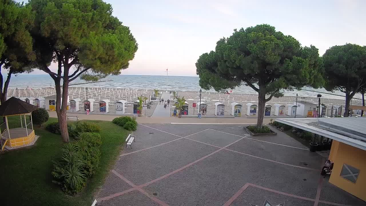 Web kamera Grado – Ulaz na plažu (Lido di Grado)