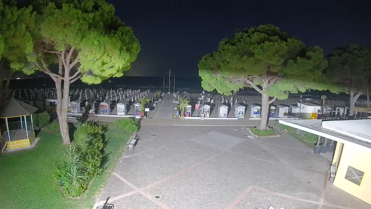 Spletna kamera Gradež (Grado) – Vhod na plažo