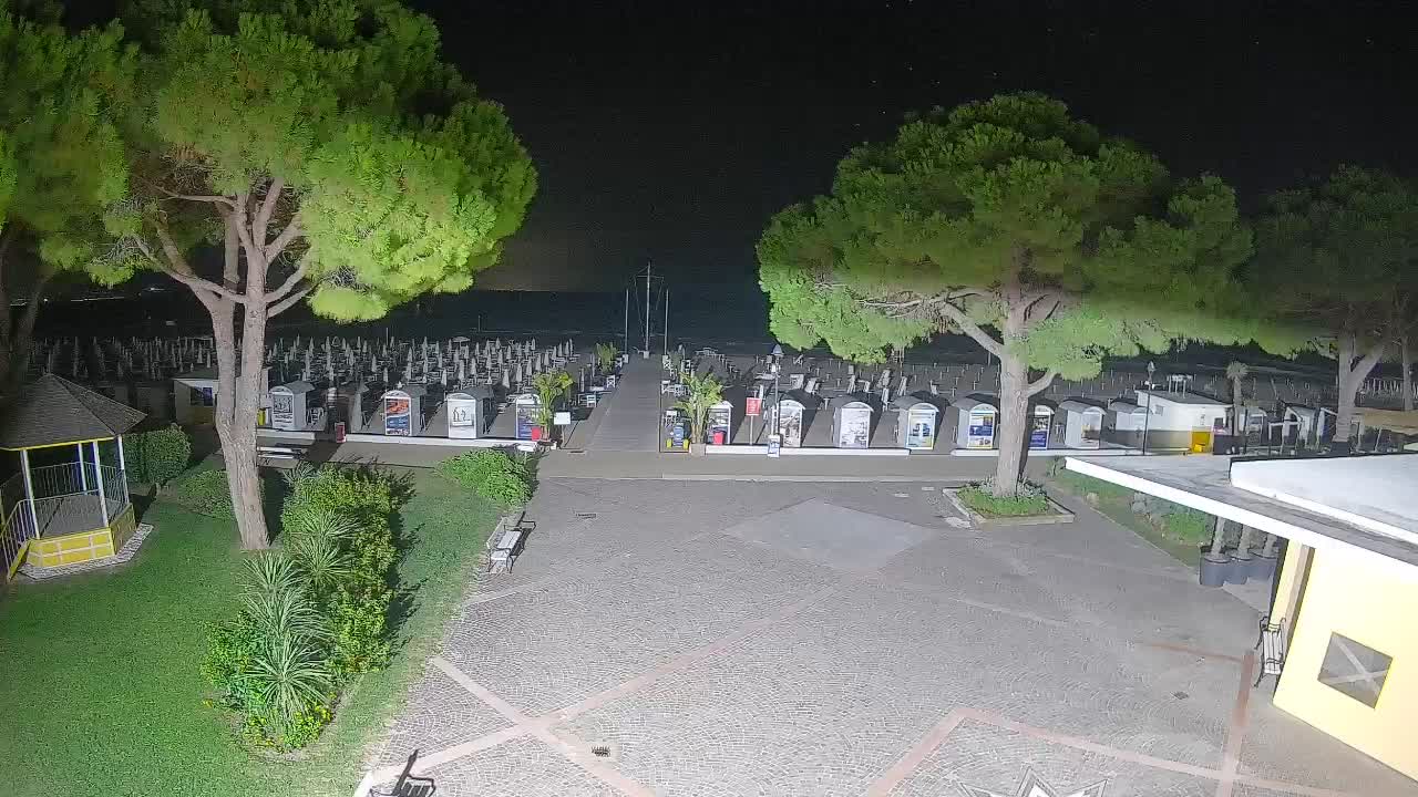 Web kamera Grado – Ulaz na plažu (Lido di Grado)