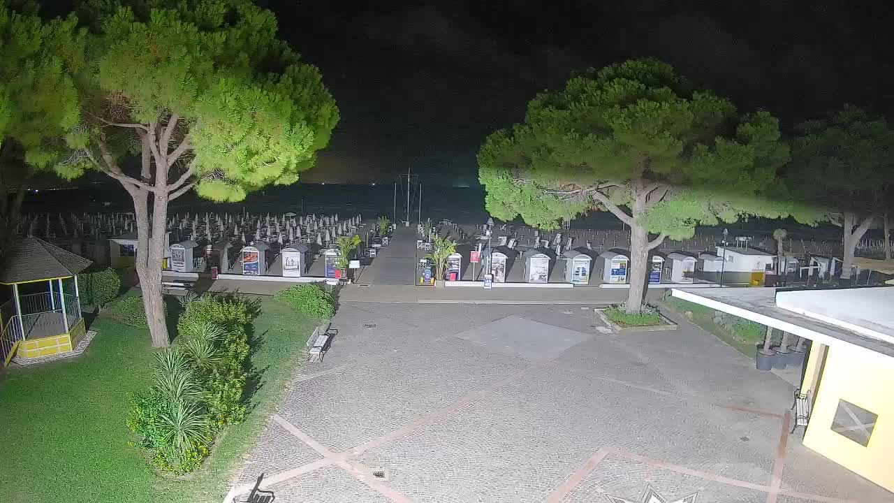 Spletna kamera Gradež (Grado) – Vhod na plažo
