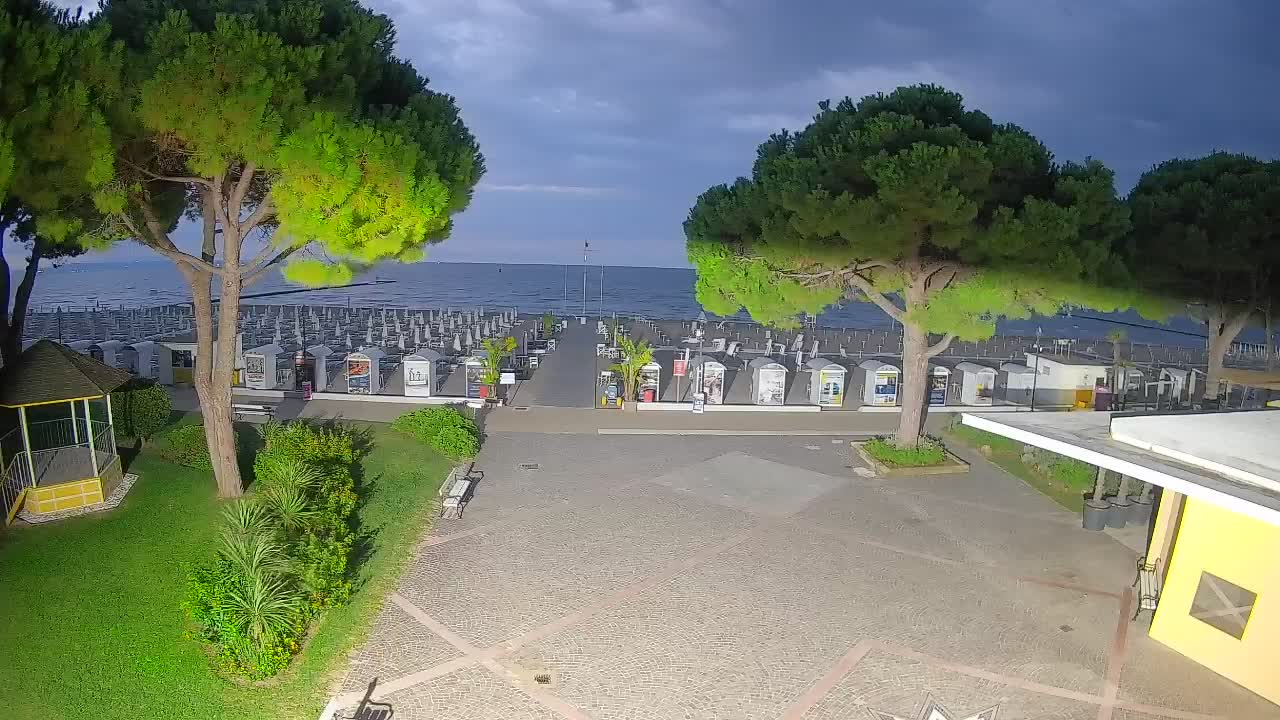 Web kamera Grado – Ulaz na plažu (Lido di Grado)