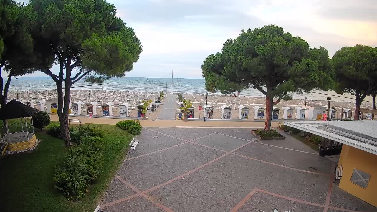 Web kamera Grado – Ulaz na plažu (Lido di Grado)
