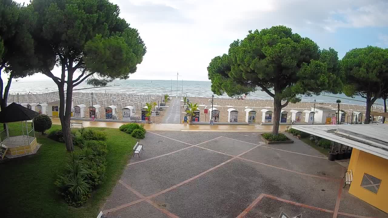 Web kamera Grado – Ulaz na plažu (Lido di Grado)
