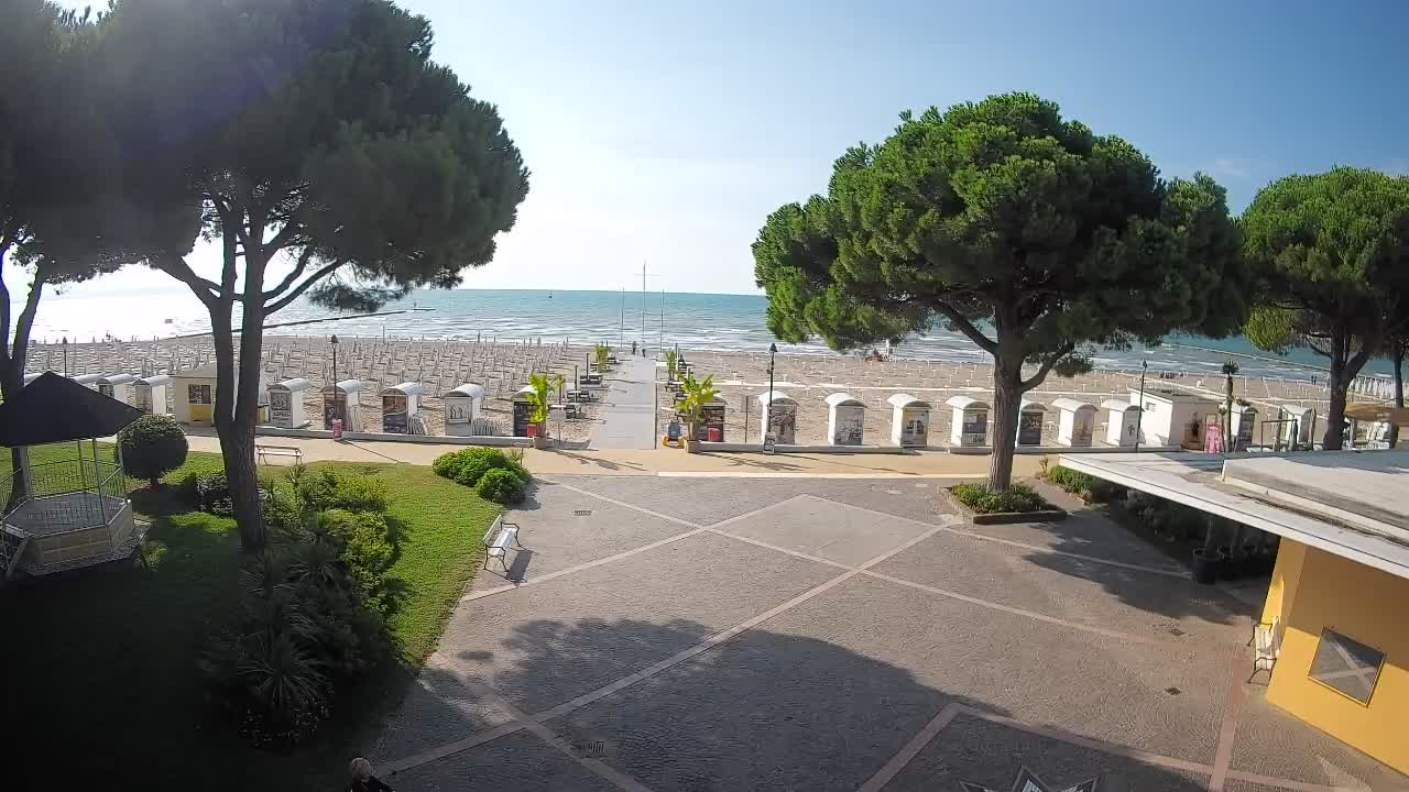 Spletna kamera Gradež (Grado) – Vhod na plažo