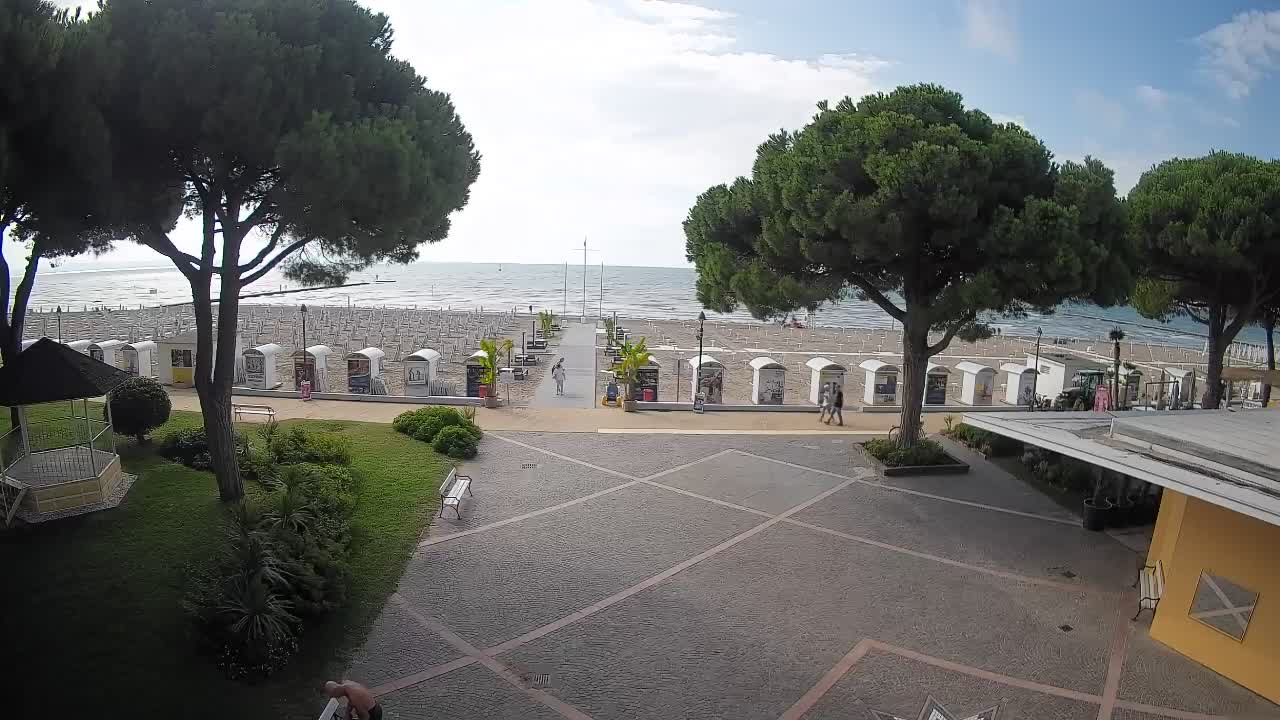 Spletna kamera Gradež (Grado) – Vhod na plažo