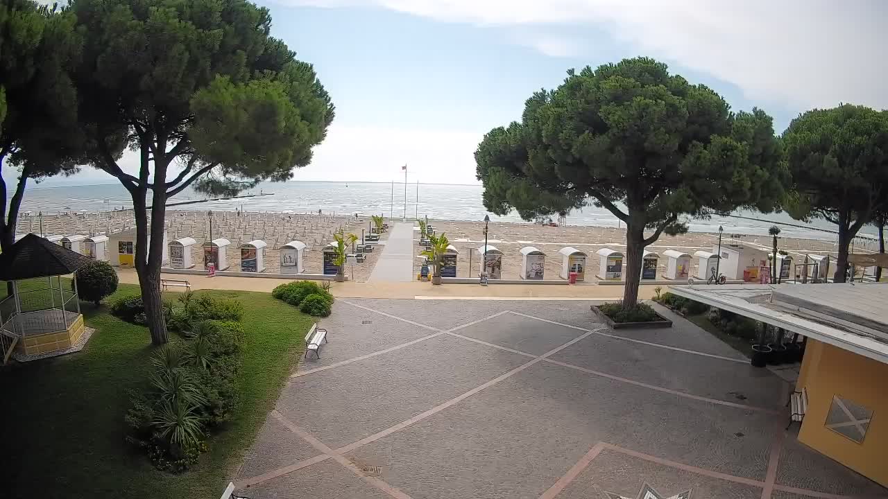 Spletna kamera Gradež (Grado) – Vhod na plažo