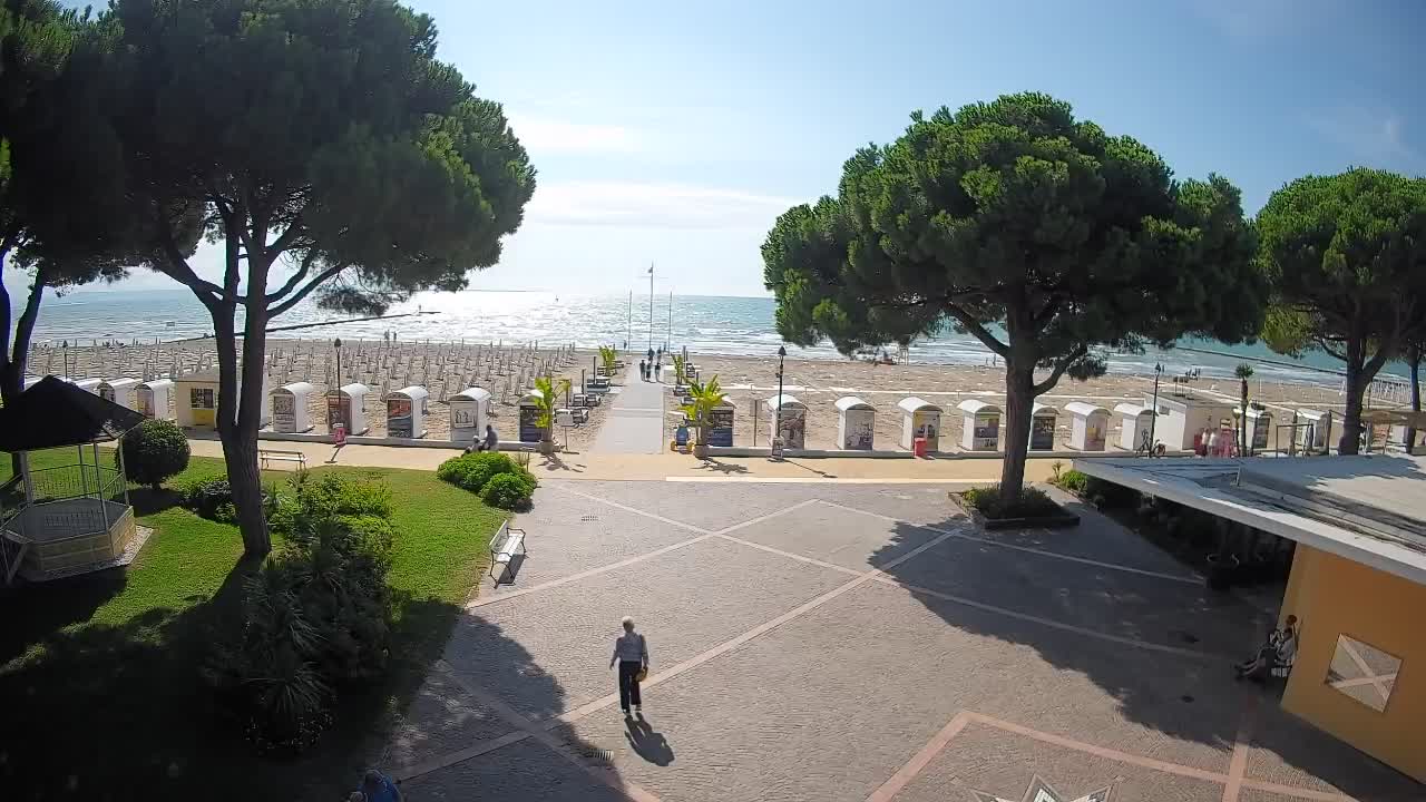 Web kamera Grado – Ulaz na plažu (Lido di Grado)