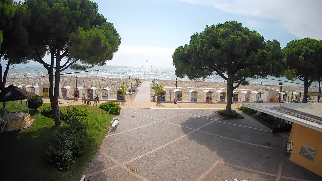Webcam de Grado – Entrada de la playa (Lido di Grado)