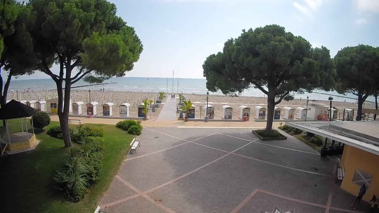 Webcam Grado – Entrée de la plage (Lido di Grado)