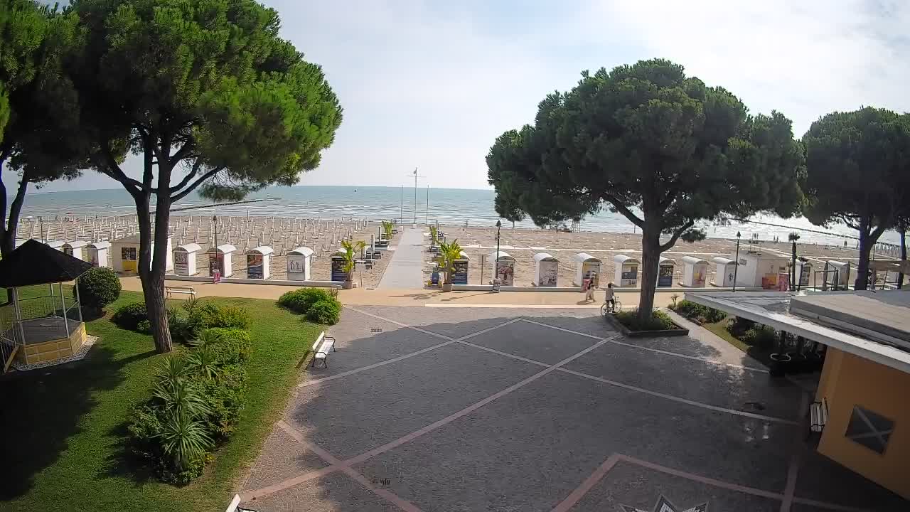 Webcam de Grado – Entrada de la playa (Lido di Grado)