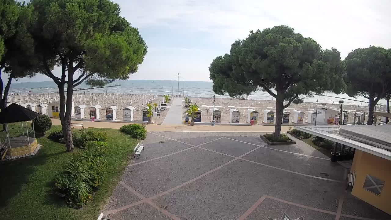 Webcam de Grado – Entrada de la playa (Lido di Grado)
