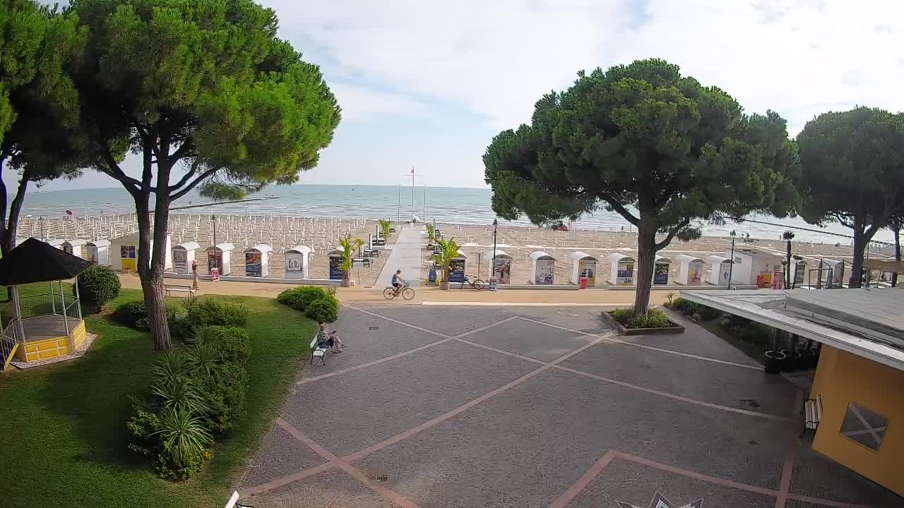 Spletna kamera Gradež (Grado) – Vhod na plažo