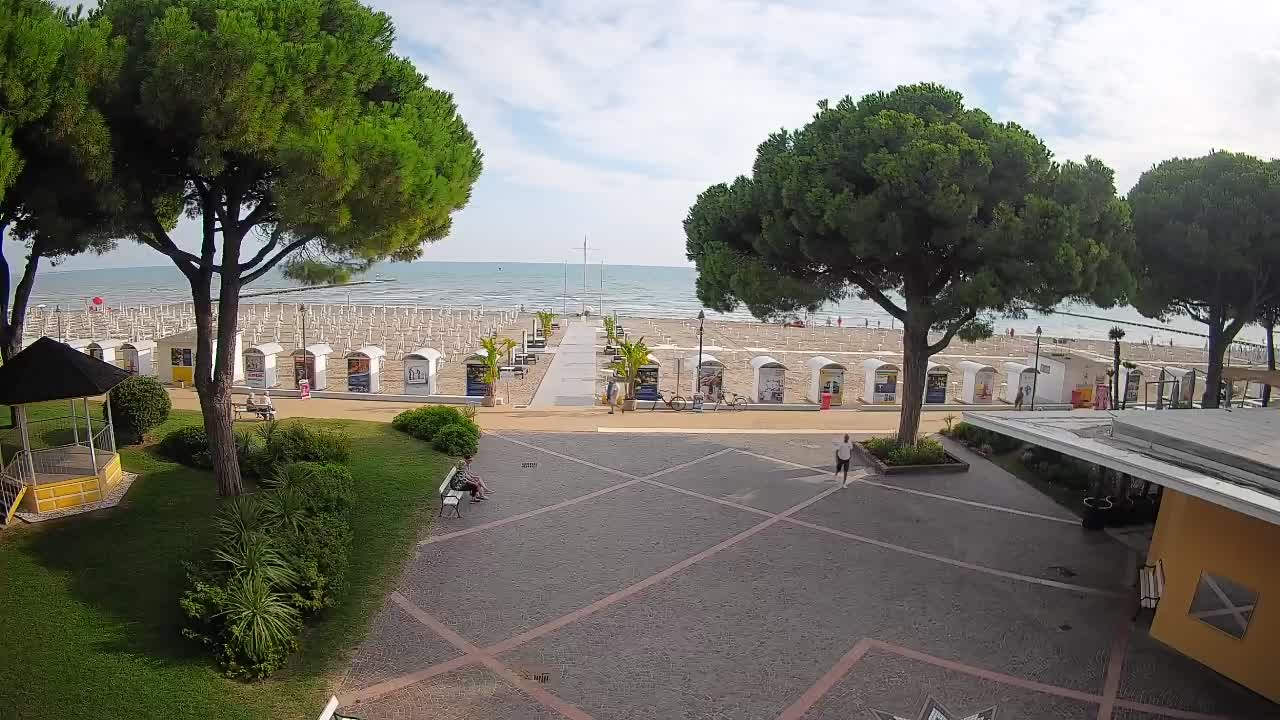 Web kamera Grado – Ulaz na plažu (Lido di Grado)