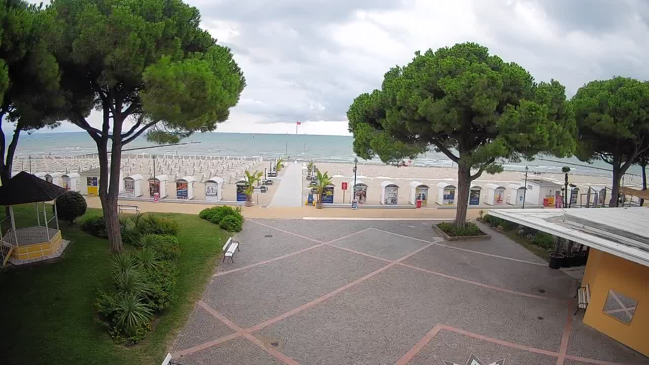 Spletna kamera Gradež (Grado) – Vhod na plažo