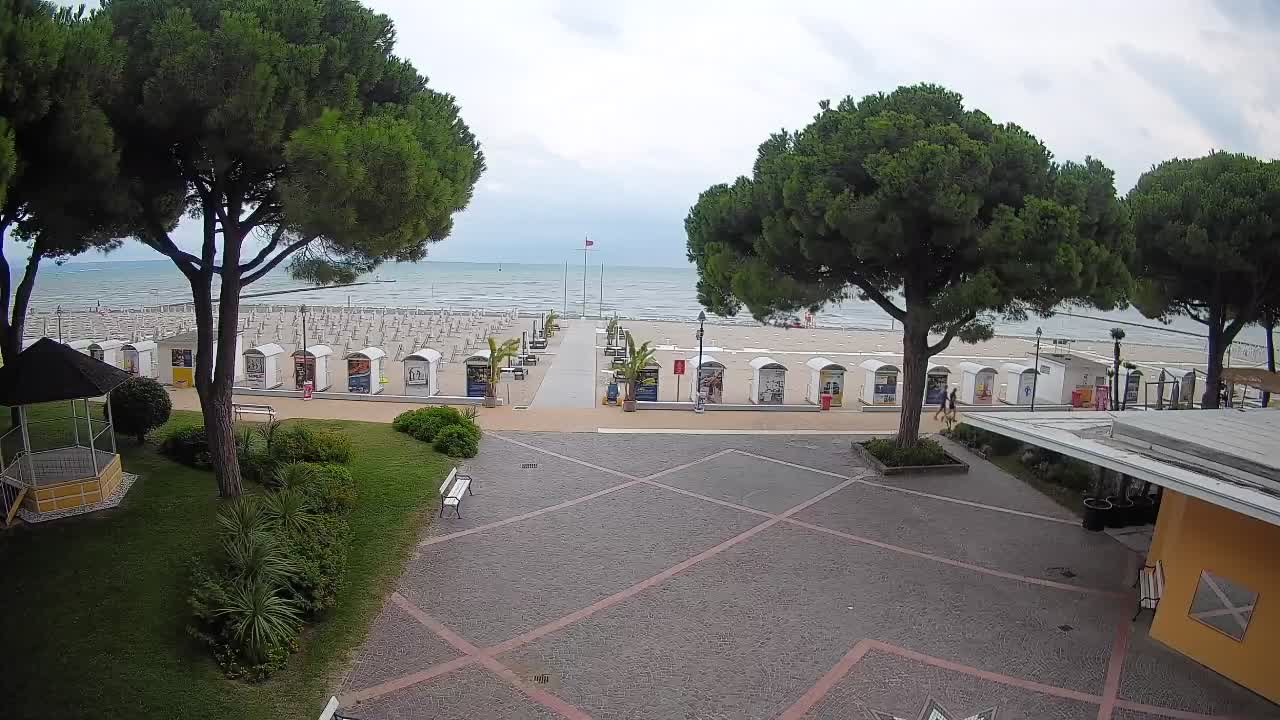 Spletna kamera Gradež (Grado) – Vhod na plažo