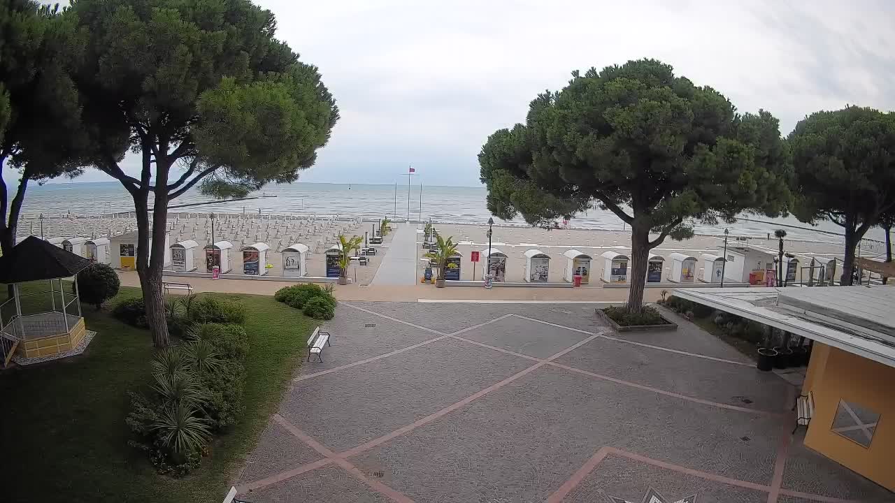 Spletna kamera Gradež (Grado) – Vhod na plažo