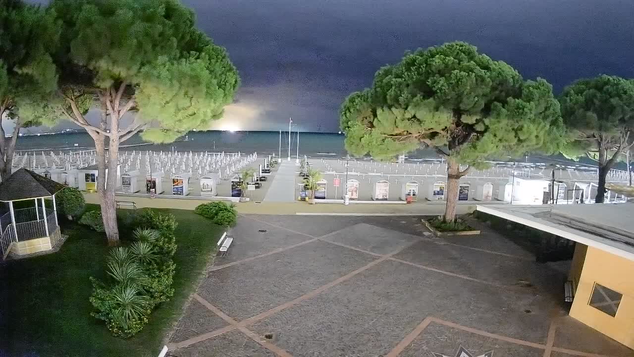 Spletna kamera Gradež (Grado) – Vhod na plažo