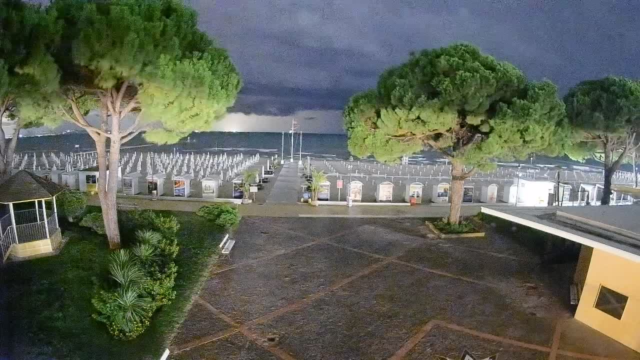 Spletna kamera Gradež (Grado) – Vhod na plažo