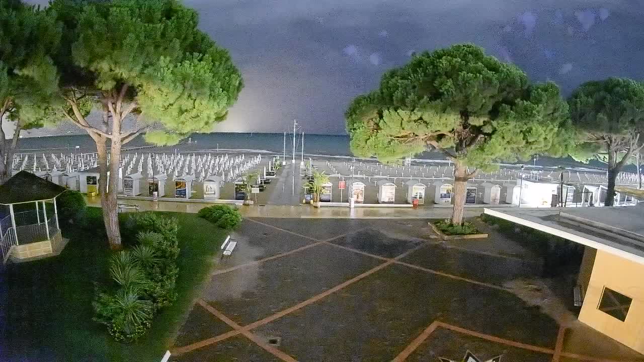 Spletna kamera Gradež (Grado) – Vhod na plažo