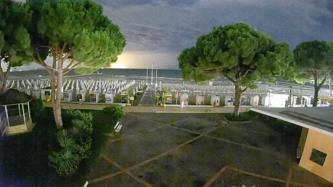 Webcam de Grado – Entrada de la playa (Lido di Grado)