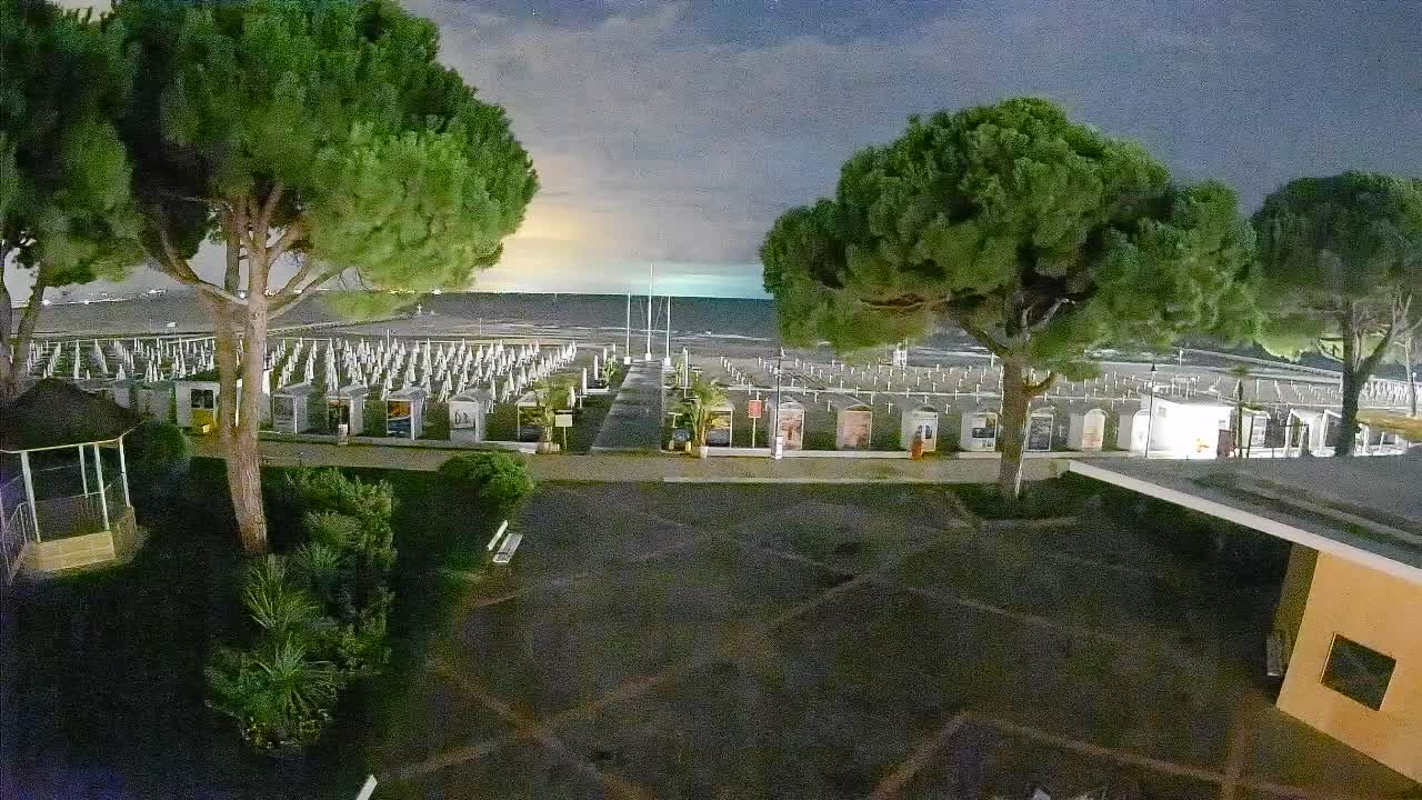 Spletna kamera Gradež (Grado) – Vhod na plažo