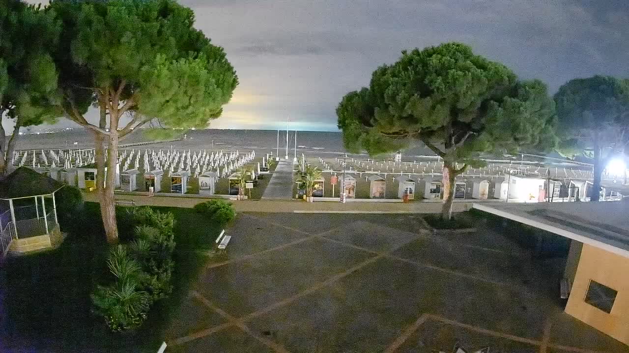 Webcam de Grado – Entrada de la playa (Lido di Grado)