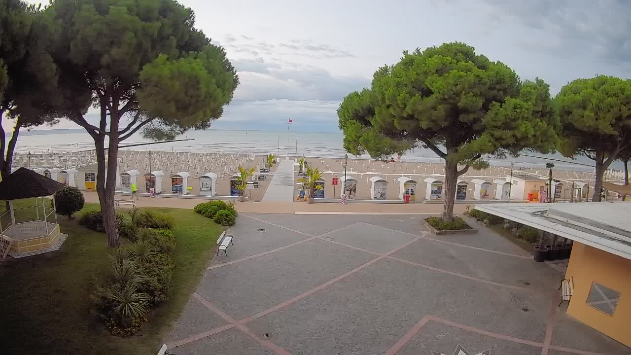 Spletna kamera Gradež (Grado) – Vhod na plažo