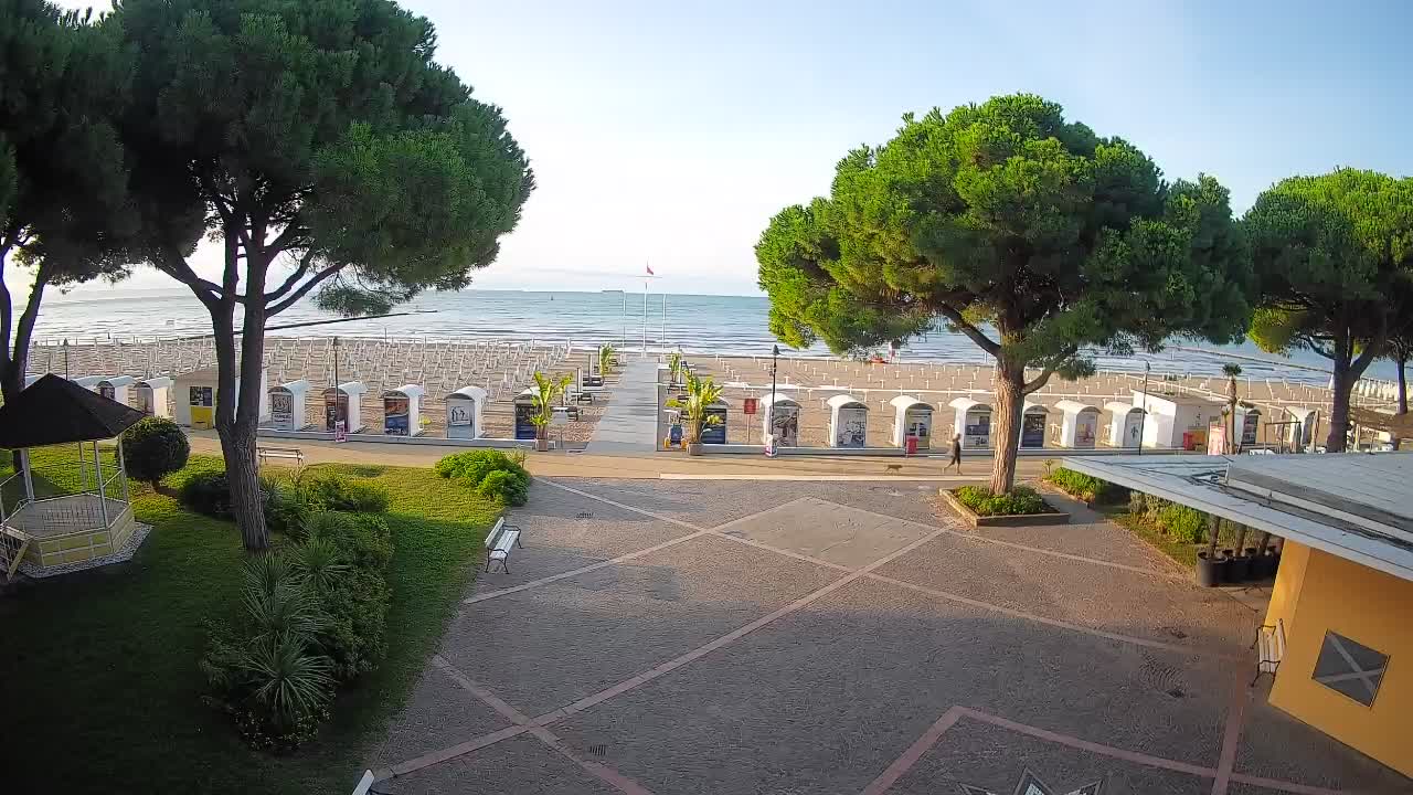 Grado Webcam – Strandzugang am Lido di Grado