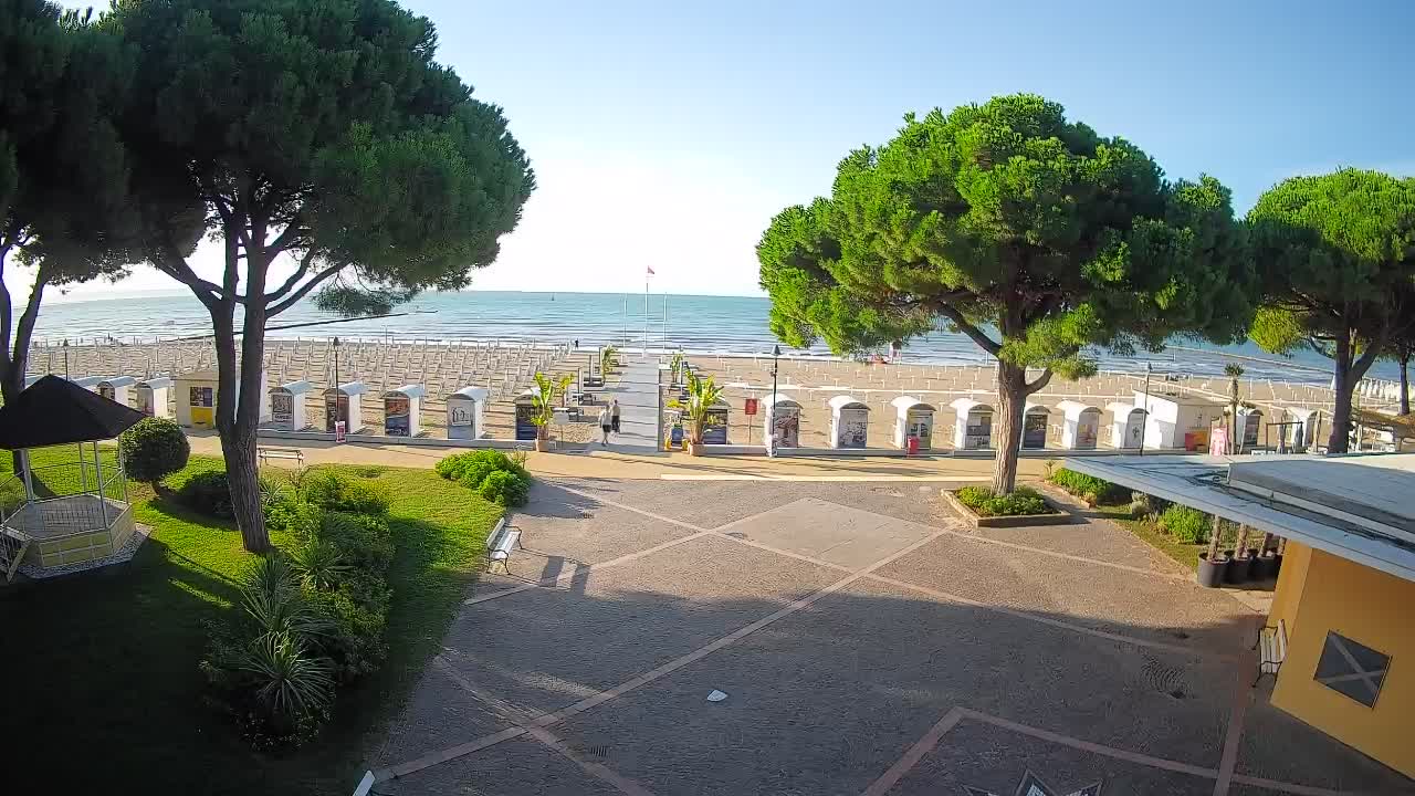 Webcam Grado – Entrée de la plage (Lido di Grado)