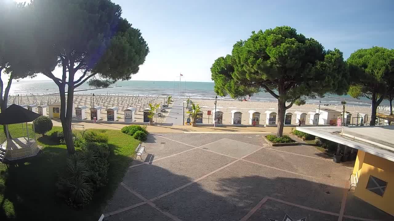 Grado Webcam – Strandzugang am Lido di Grado