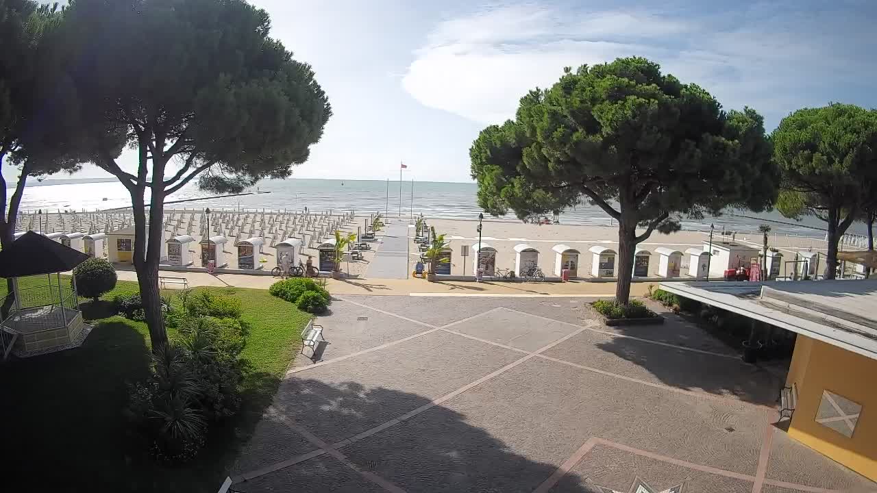 Grado Webcam – Strandzugang am Lido di Grado