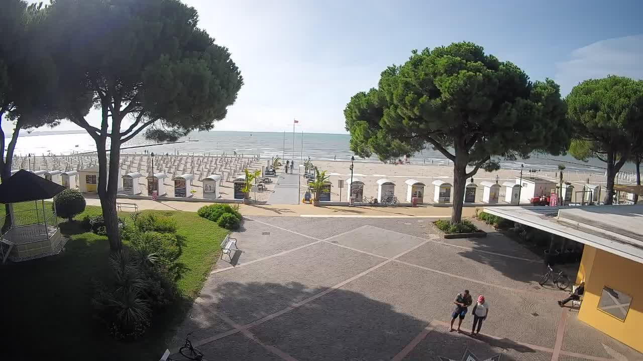 Webcam de Grado – Entrada de la playa (Lido di Grado)