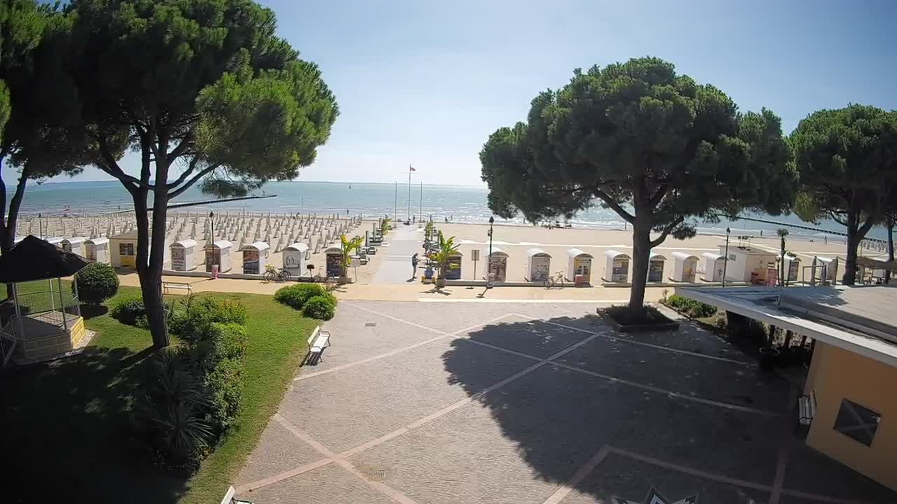 Webcam de Grado – Entrada de la playa (Lido di Grado)