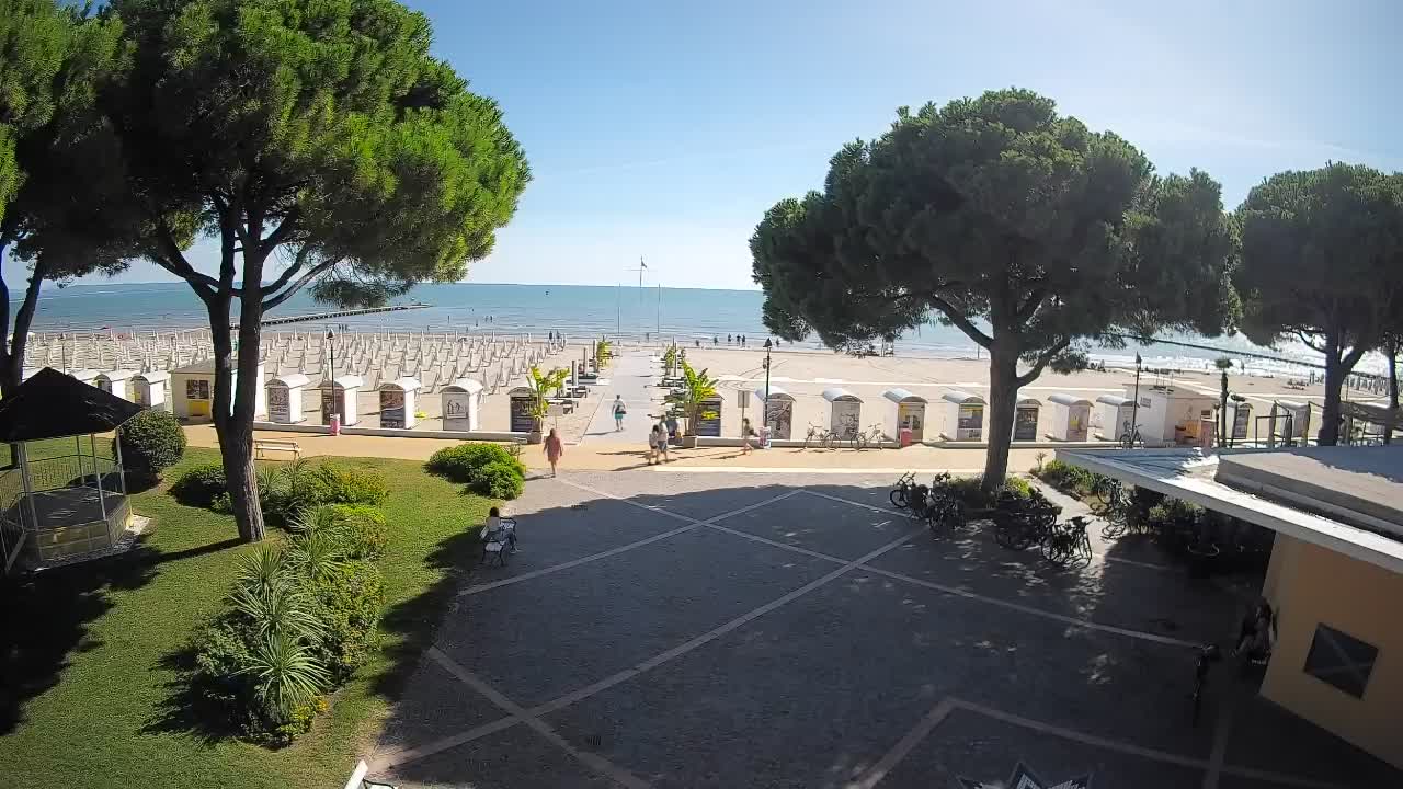 Webcam de Grado – Entrada de la playa (Lido di Grado)