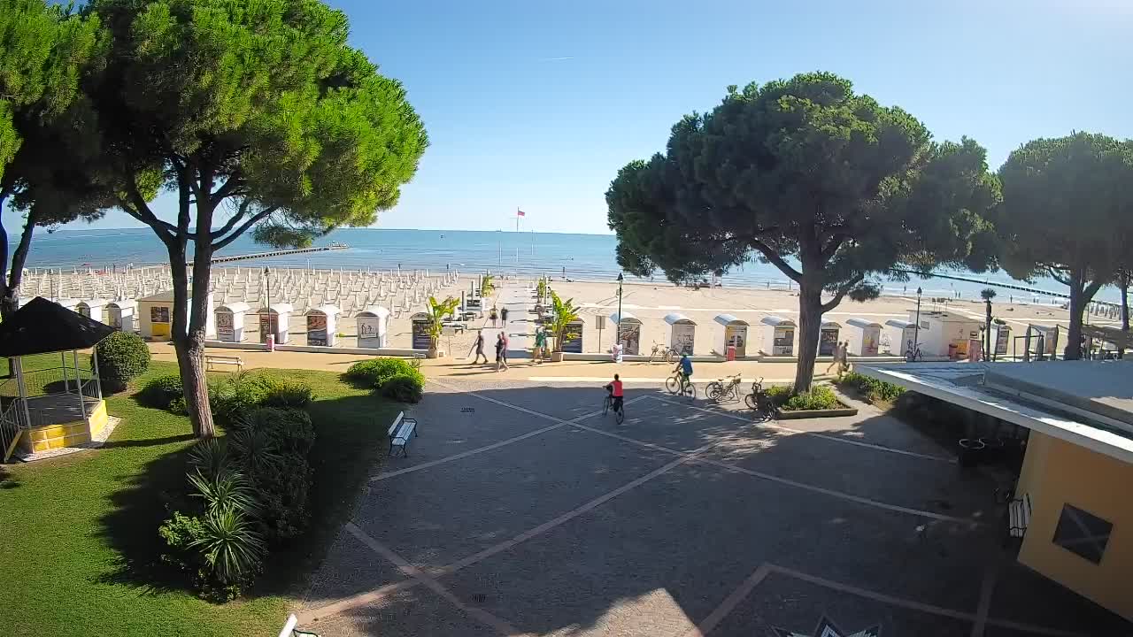 Webcam de Grado – Entrada de la playa (Lido di Grado)
