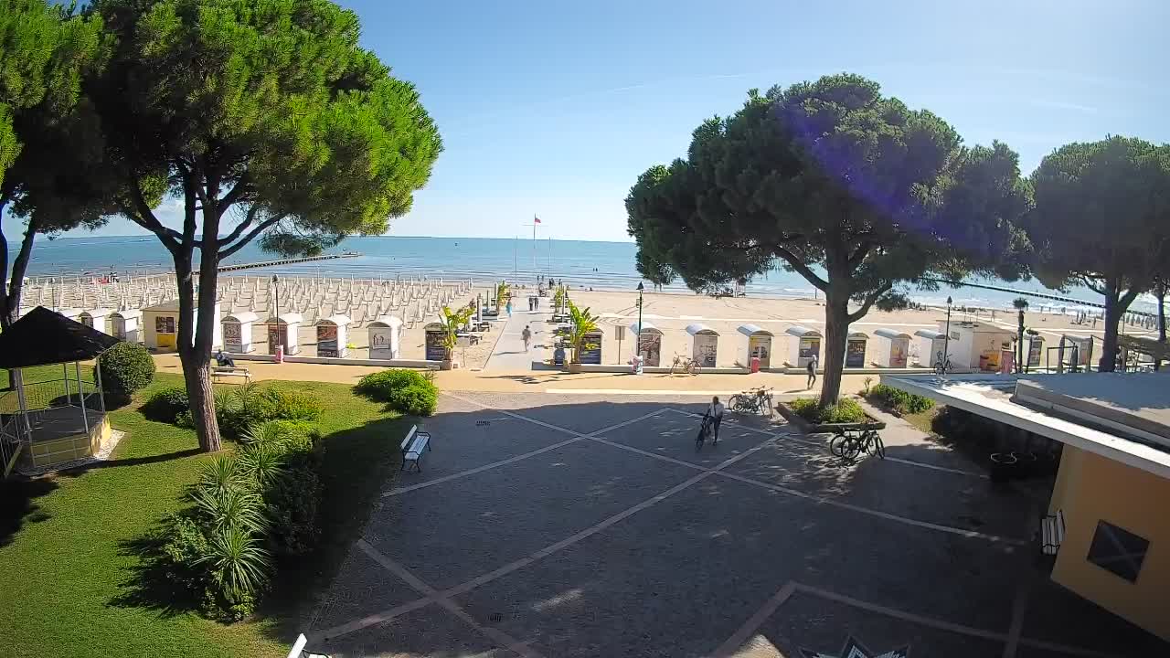 Webcam Grado – Entrée de la plage (Lido di Grado)