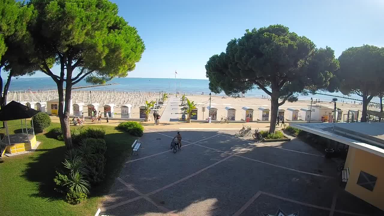 Web kamera Grado – Ulaz na plažu (Lido di Grado)
