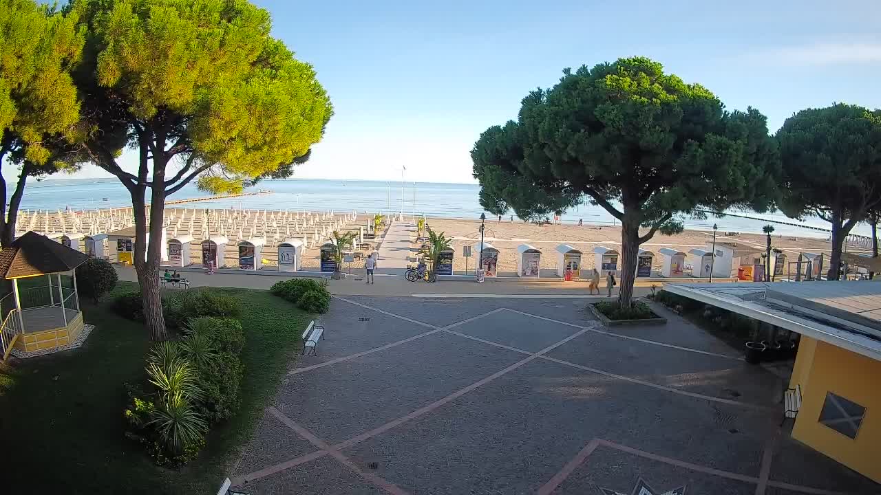 Webcam Grado – Entrée de la plage (Lido di Grado)