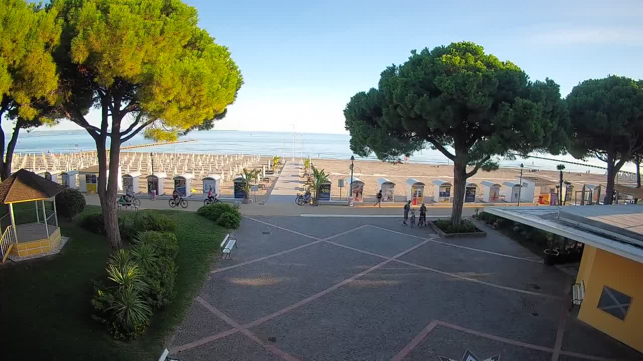 Webcam Grado – Entrée de la plage (Lido di Grado)
