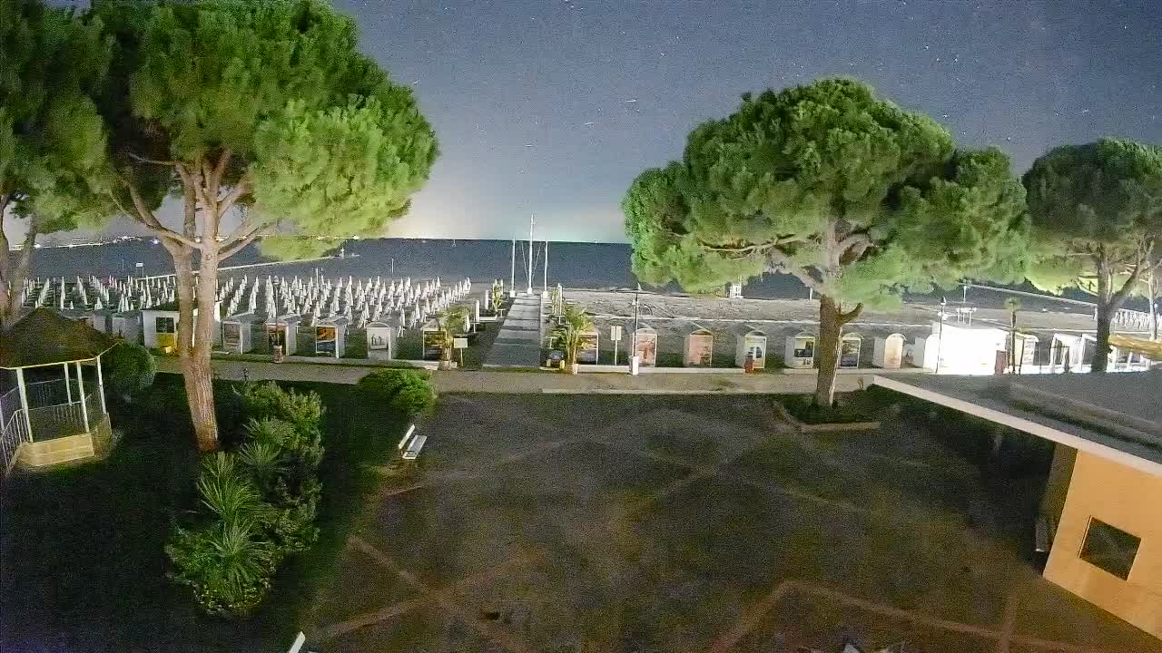 Spletna kamera Gradež (Grado) – Vhod na plažo