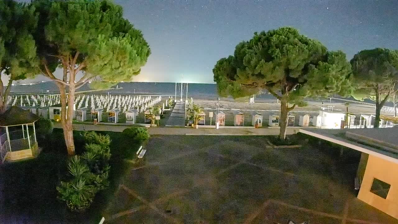 Spletna kamera Gradež (Grado) – Vhod na plažo