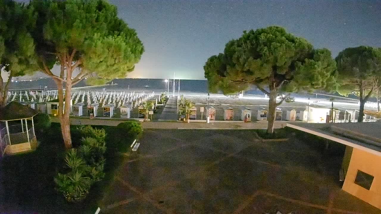 Spletna kamera Gradež (Grado) – Vhod na plažo